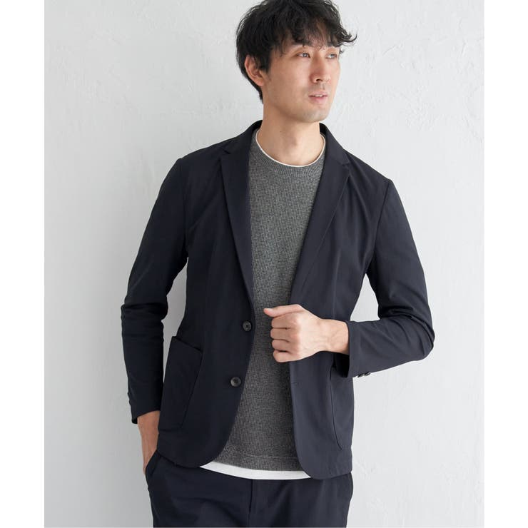 GOKU楽ワーク速乾鹿の子ジャケット | ikka  | 詳細画像7 