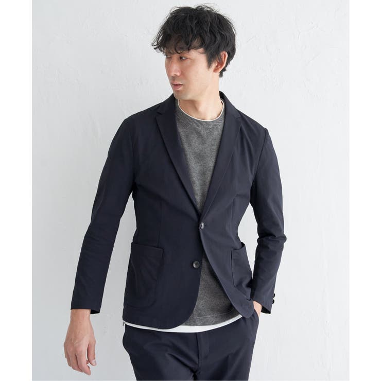 GOKU楽ワーク速乾鹿の子ジャケット | ikka  | 詳細画像8 