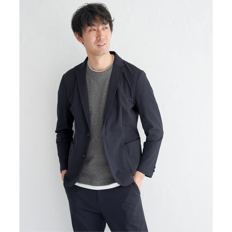 GOKU楽ワーク速乾鹿の子ジャケット | ikka  | 詳細画像9 