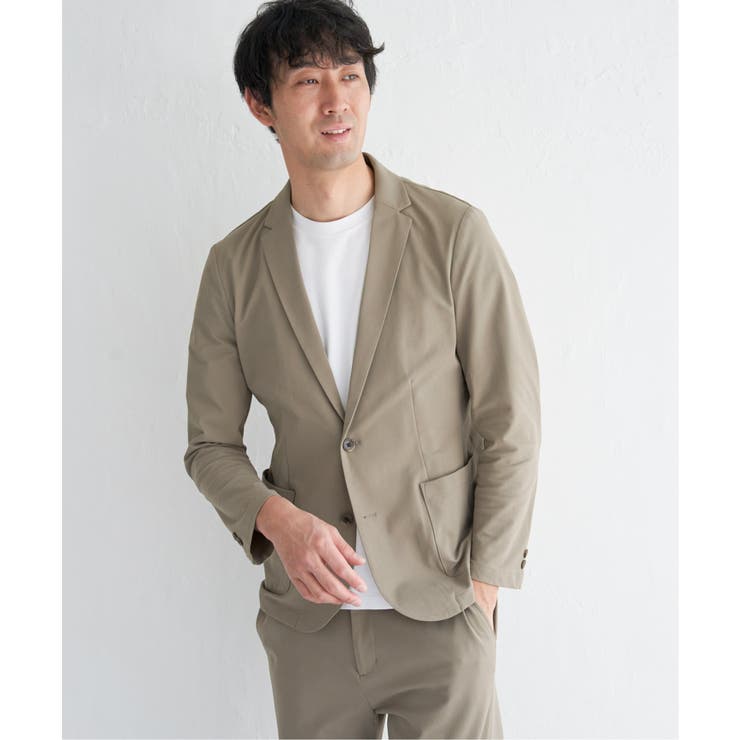 GOKU楽ワーク速乾鹿の子ジャケット | ikka  | 詳細画像21 