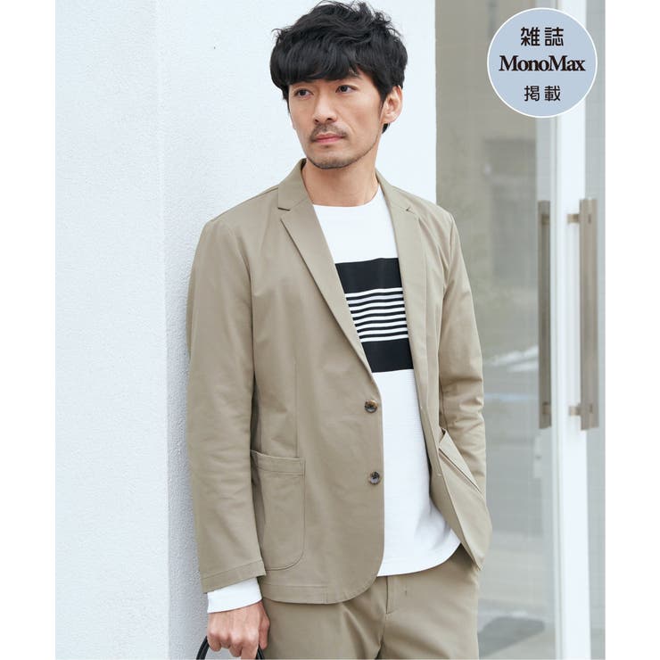 ベージュ | GOKU楽ワーク速乾鹿の子ジャケット | ikka 