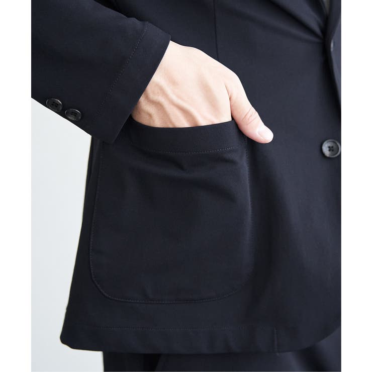 GOKU楽ワーク速乾鹿の子ジャケット | ikka  | 詳細画像29 