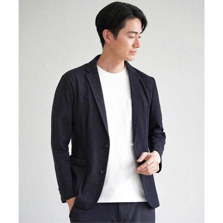 GOKU楽ワーク速乾鹿の子ジャケット | ikka  | 詳細画像3 