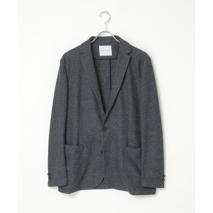 【セットアップ対応／イージーケア】GOKU楽ワーク メランジライトジャケット | ikka  | 詳細画像24 