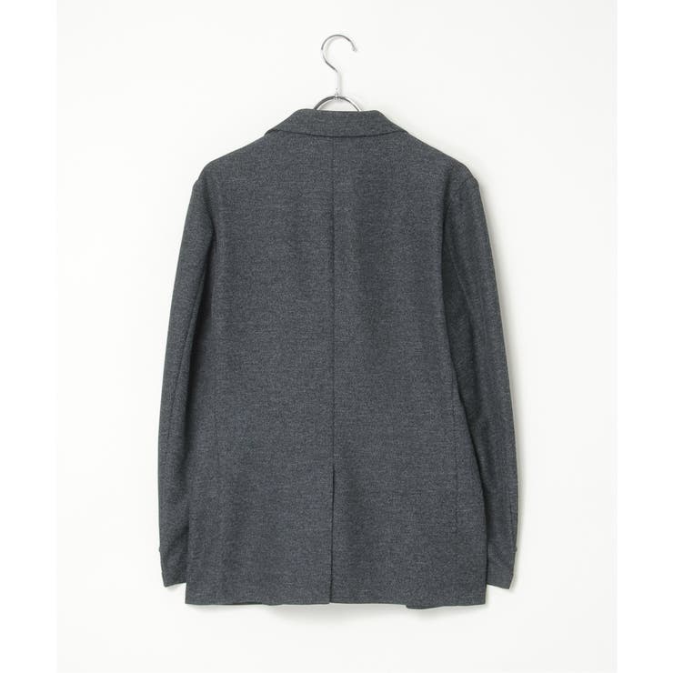 【セットアップ対応／イージーケア】GOKU楽ワーク メランジライトジャケット | ikka  | 詳細画像25 