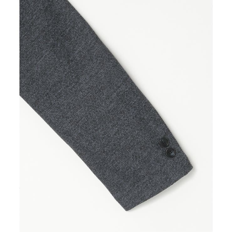 【セットアップ対応／イージーケア】GOKU楽ワーク メランジライトジャケット | ikka  | 詳細画像27 