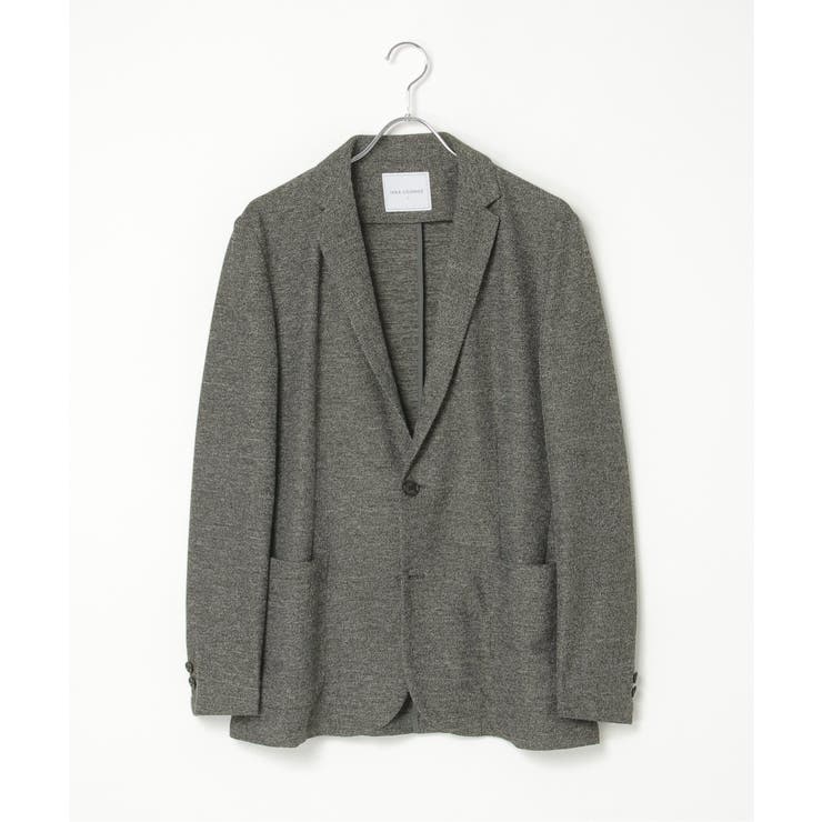 【セットアップ対応／イージーケア】GOKU楽ワーク メランジライトジャケット | ikka  | 詳細画像36 