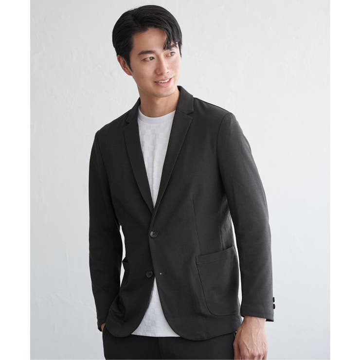 ダークブラウン | 【セットアップ対応】GOKU楽ワークTRポンチジャケット | ikka 