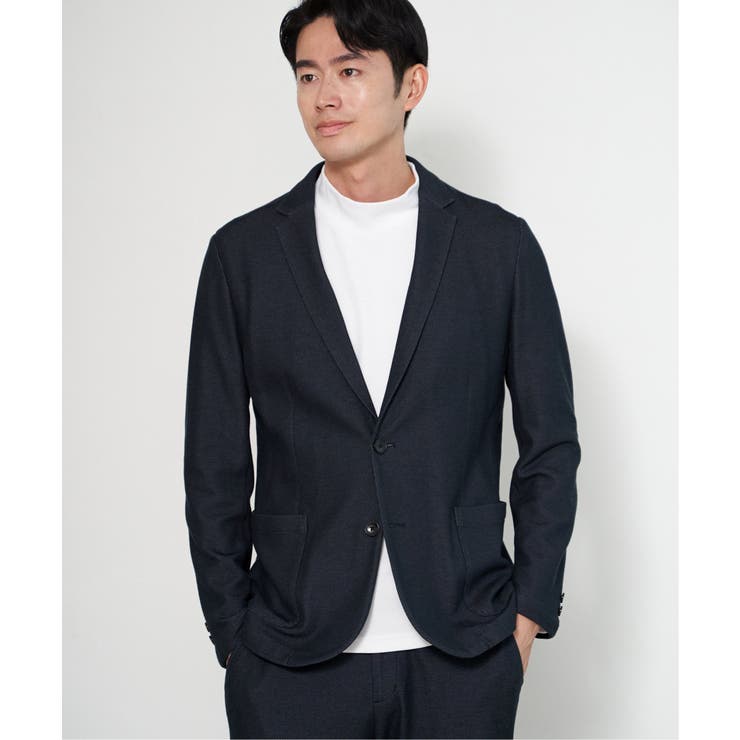 【セットアップ対応】GOKU楽ワークハニカムデニムジャケット | ikka  | 詳細画像12 