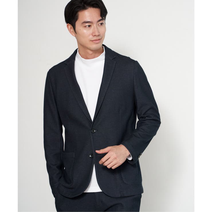 【セットアップ対応】GOKU楽ワークハニカムデニムジャケット | ikka  | 詳細画像13 