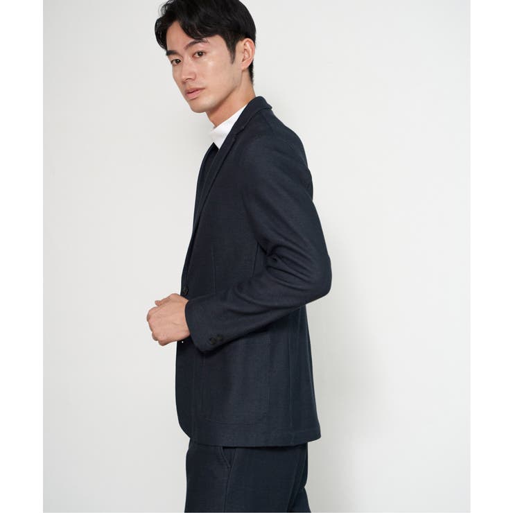 【セットアップ対応】GOKU楽ワークハニカムデニムジャケット | ikka  | 詳細画像16 