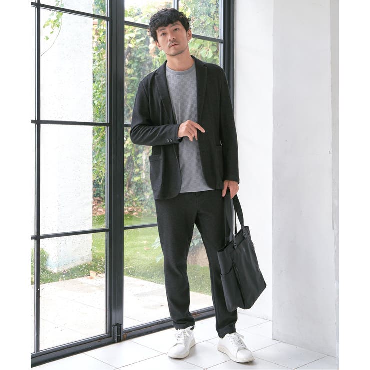 【セットアップ対応】GOKU楽ワークハニカムデニムジャケット | ikka  | 詳細画像4 