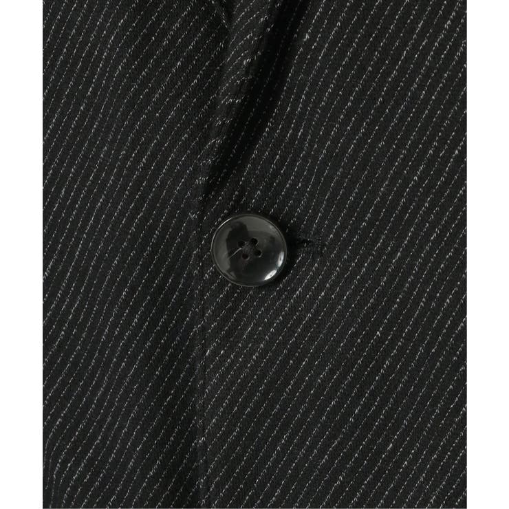 【セットアップ対応】BLKウールミックスジャージジャケット | ikka  | 詳細画像10 