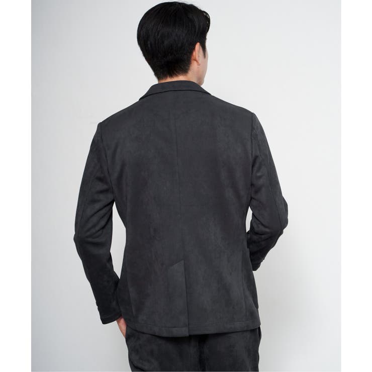 【セットアップ対応】GOKU楽ワークスエードライクジャケット | ikka  | 詳細画像10 