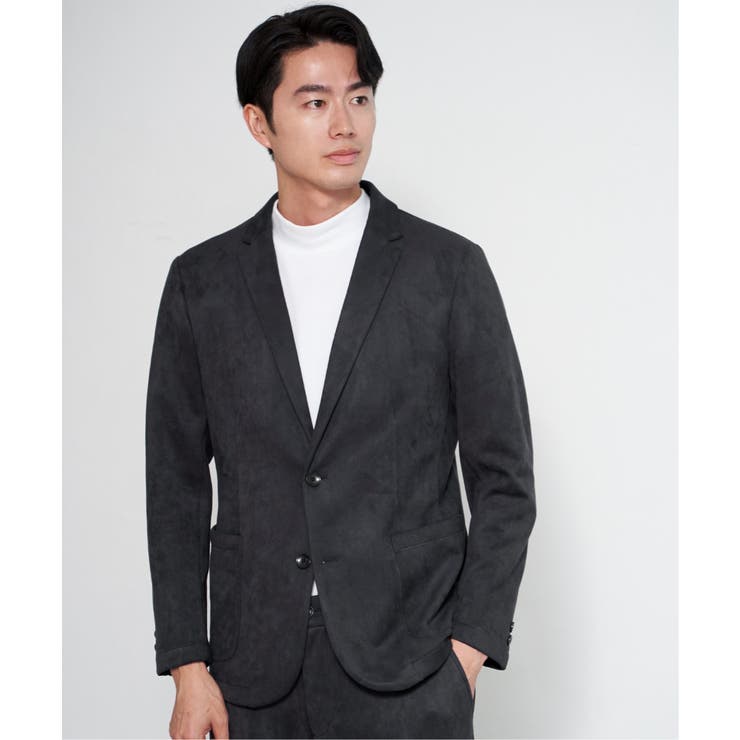 【セットアップ対応】GOKU楽ワークスエードライクジャケット | ikka  | 詳細画像11 