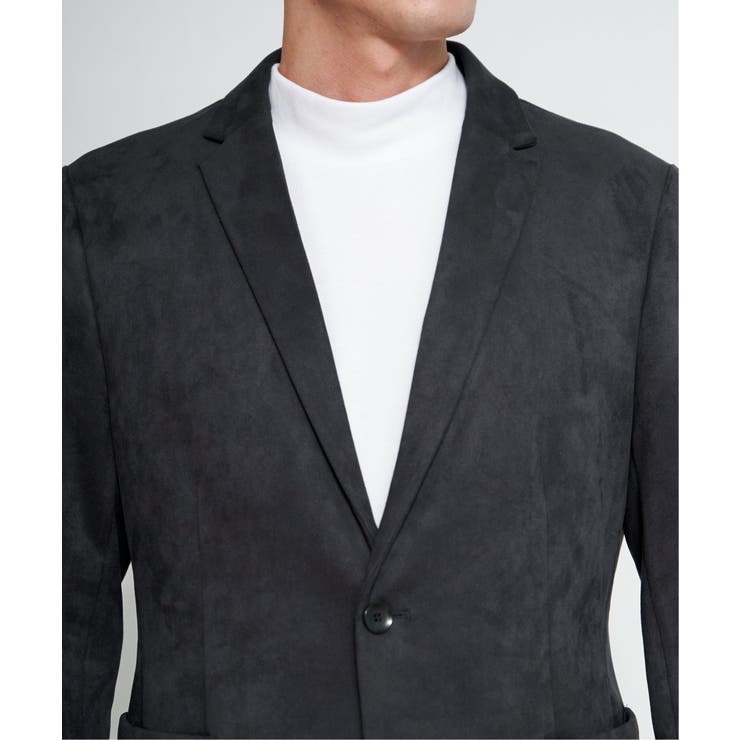 【セットアップ対応】GOKU楽ワークスエードライクジャケット | ikka  | 詳細画像12 