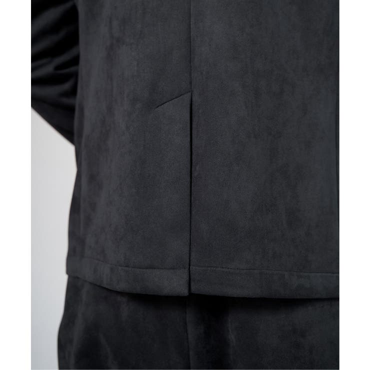 【セットアップ対応】GOKU楽ワークスエードライクジャケット | ikka  | 詳細画像17 