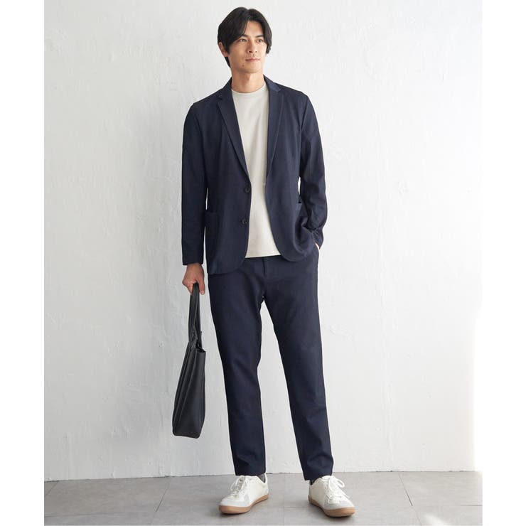 【セットアップ対応】GOKU楽ワークサッカージャケット | ikka  | 詳細画像9 