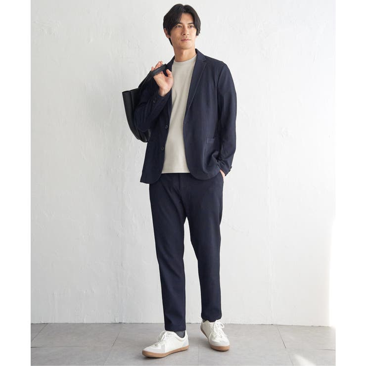 【セットアップ対応】GOKU楽ワークサッカージャケット | ikka  | 詳細画像10 