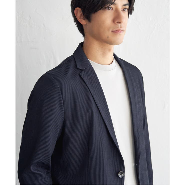 【セットアップ対応】GOKU楽ワークサッカージャケット | ikka  | 詳細画像13 