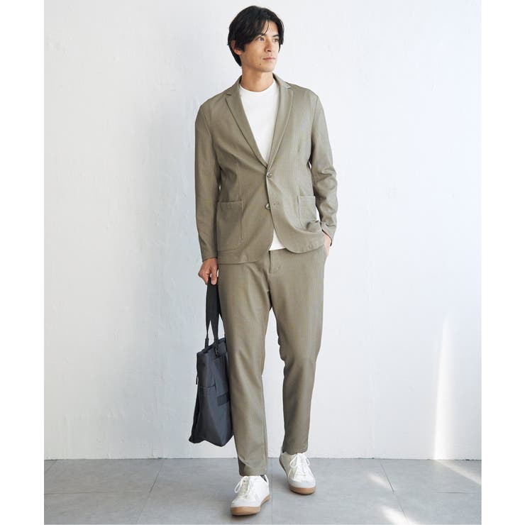 【セットアップ対応】GOKU楽ワークサッカージャケット | ikka  | 詳細画像17 