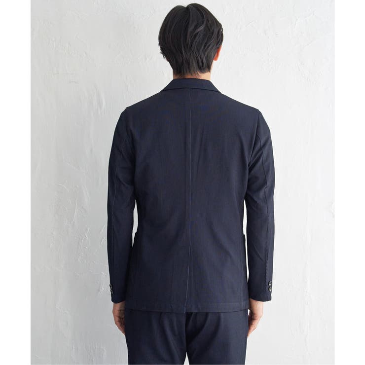 【セットアップ対応】GOKU楽ワークサッカージャケット | ikka  | 詳細画像20 