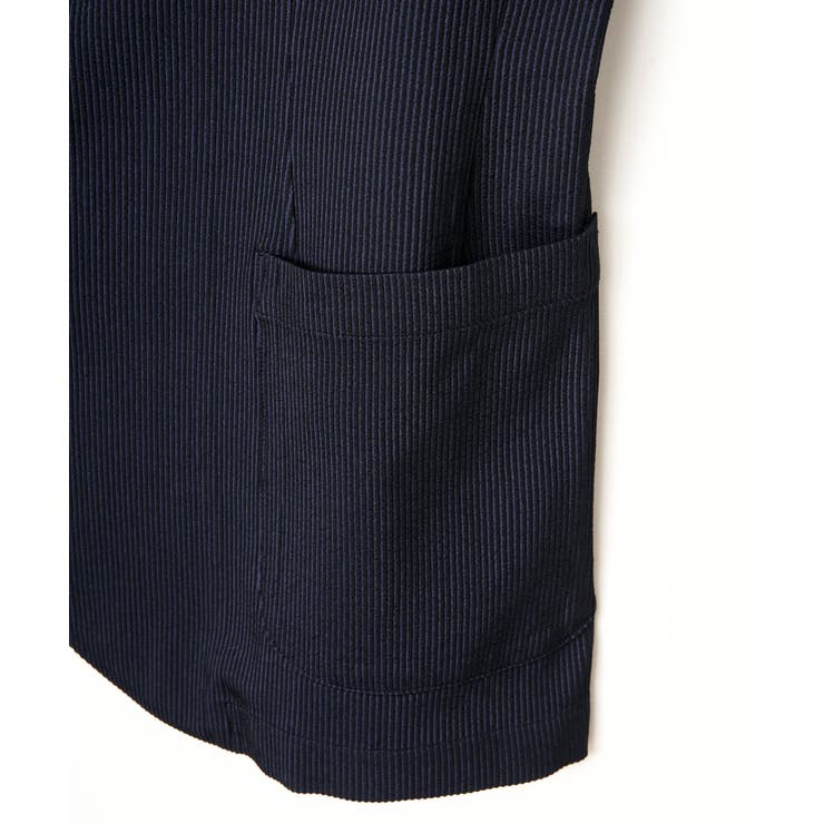 【セットアップ対応】GOKU楽ワークサッカージャケット | ikka  | 詳細画像24 