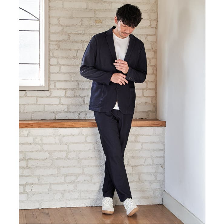 【セットアップ対応】GOKU楽ワークサッカージャケット | ikka  | 詳細画像5 