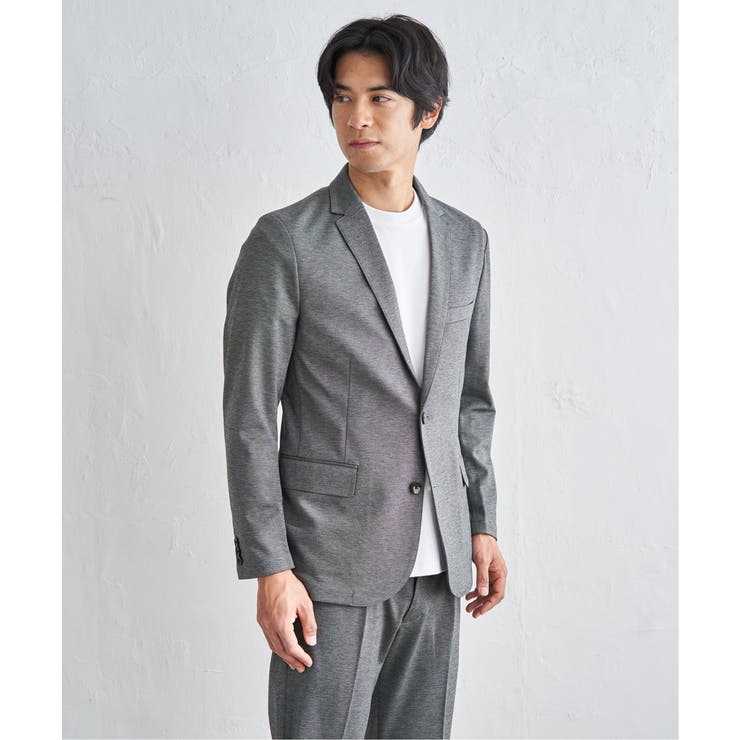 【セットアップ対応】BLKバーズアイカノコジャケット | ikka  | 詳細画像10 