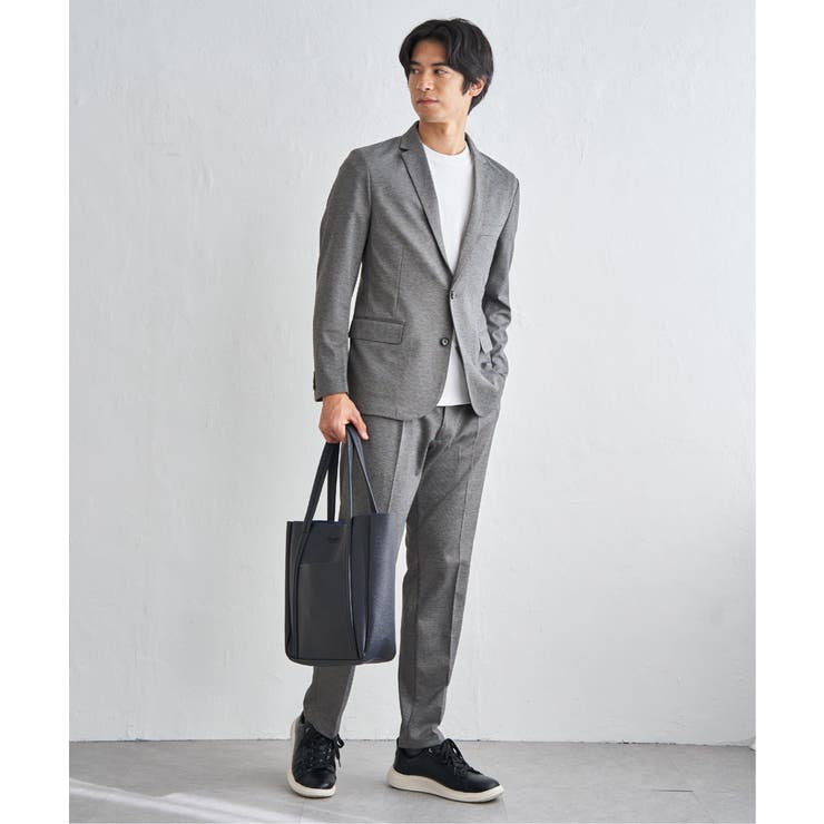 【セットアップ対応】BLKバーズアイカノコジャケット | ikka  | 詳細画像12 