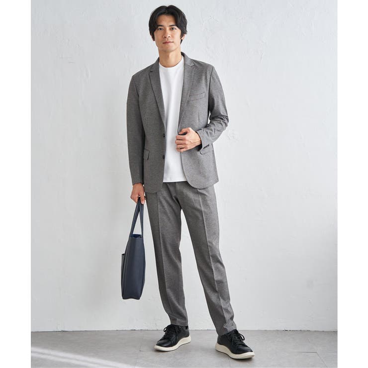 【セットアップ対応】BLKバーズアイカノコジャケット | ikka  | 詳細画像14 