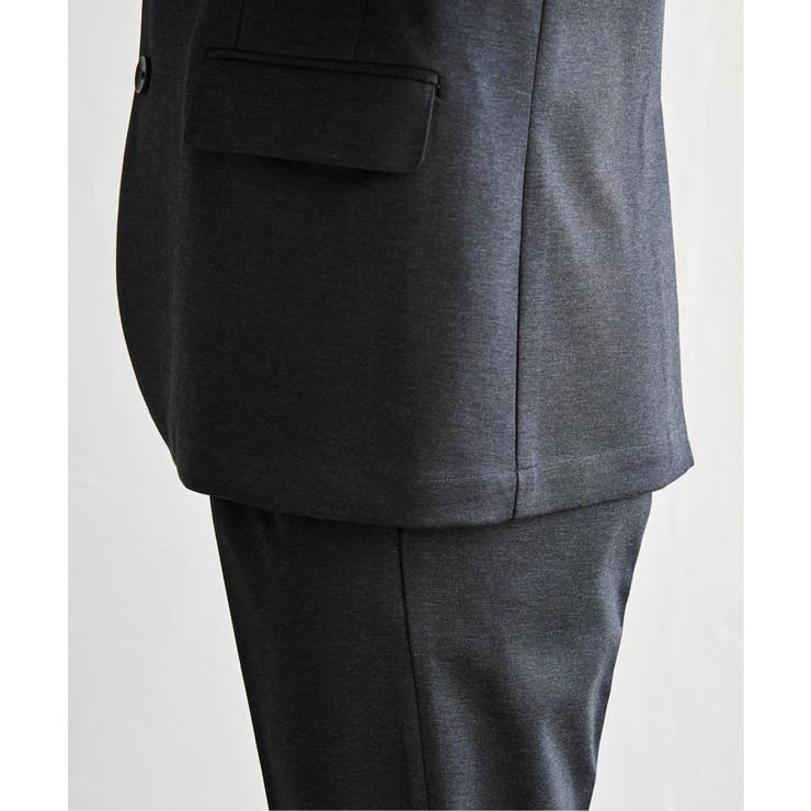 【セットアップ対応】BLKバーズアイカノコジャケット | ikka  | 詳細画像22 