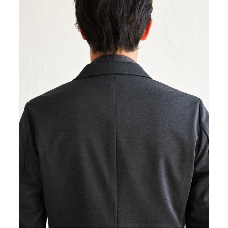 【セットアップ対応】BLKバーズアイカノコジャケット | ikka  | 詳細画像25 