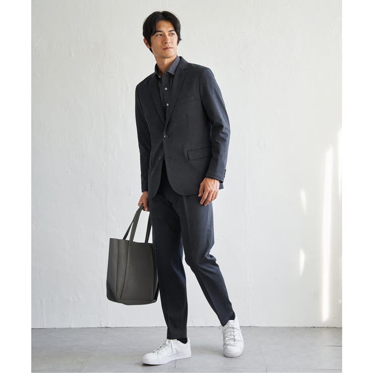 【セットアップ対応】BLKバーズアイカノコジャケット | ikka  | 詳細画像5 