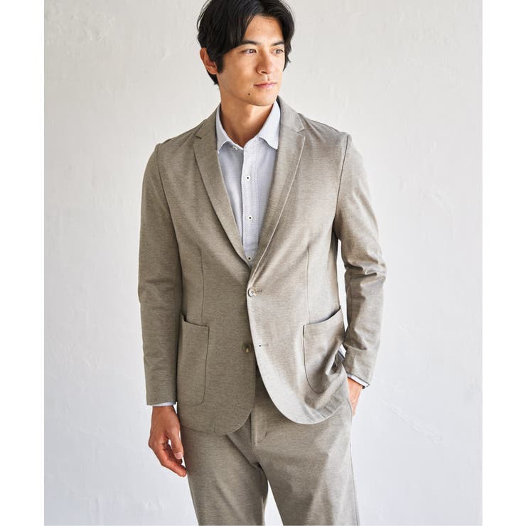 ベージュ | 【セットアップ対応】GOKU楽ワークポンチジャケット | ikka 