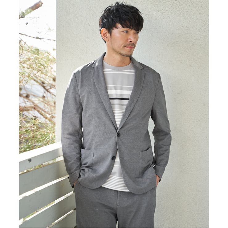 【セットアップ対応】GOKU楽ワークDRYソフトカノコジャケット | ikka  | 詳細画像2 