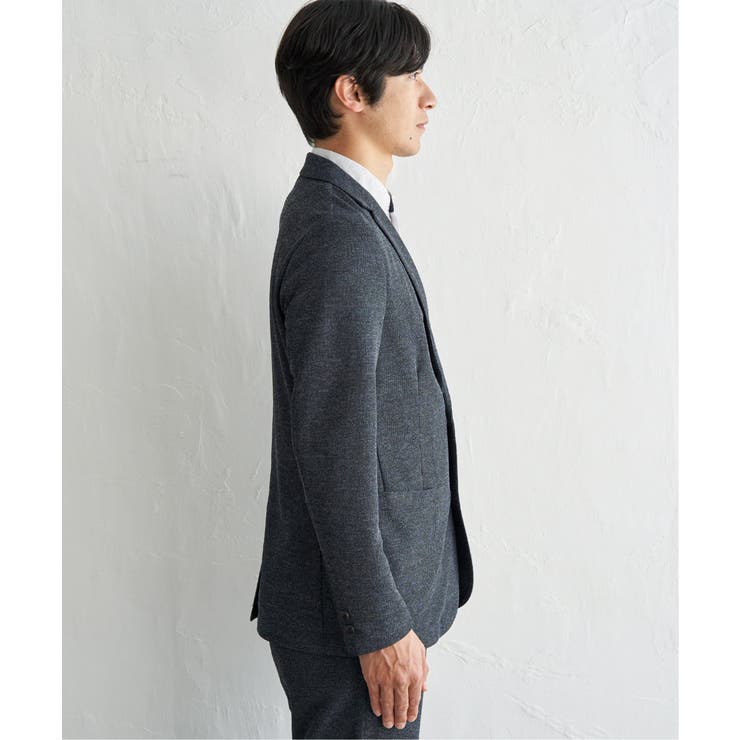 【セットアップ対応】GOKU楽ワークメランジライトジャケット | ikka  | 詳細画像22 