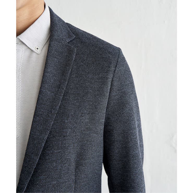 【セットアップ対応】GOKU楽ワークメランジライトジャケット | ikka  | 詳細画像25 