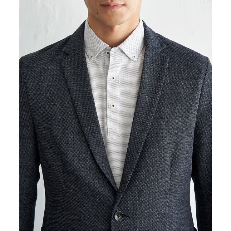 【セットアップ対応】GOKU楽ワークメランジライトジャケット | ikka  | 詳細画像28 