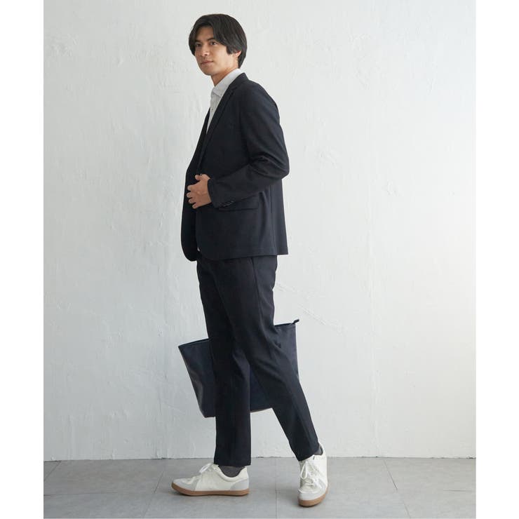 【セットアップ対応】BLKライト鹿の子ジャケット | ikka  | 詳細画像10 