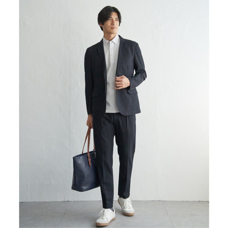 【セットアップ対応】BLKライト鹿の子ジャケット | ikka  | 詳細画像11 