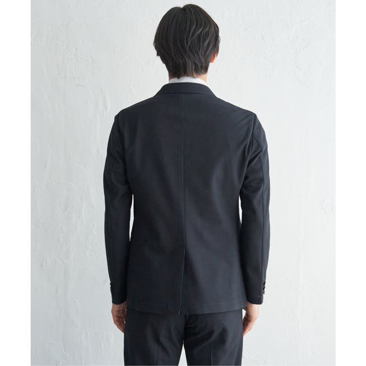 【セットアップ対応】BLKライト鹿の子ジャケット | ikka  | 詳細画像13 