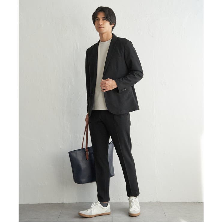 【セットアップ対応】BLKライト鹿の子ジャケット | ikka  | 詳細画像6 