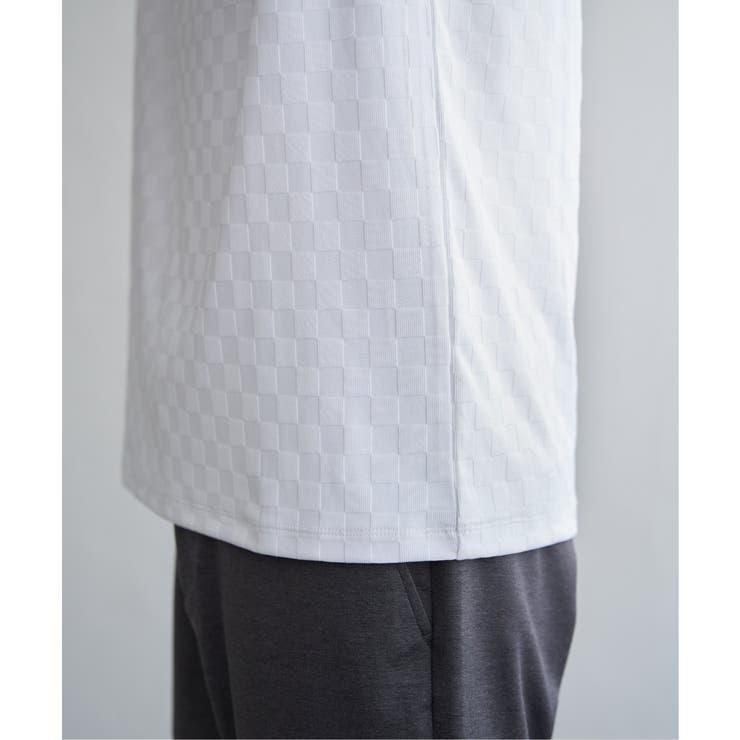 リンクスジャカード市松ロンT | ikka  | 詳細画像29 