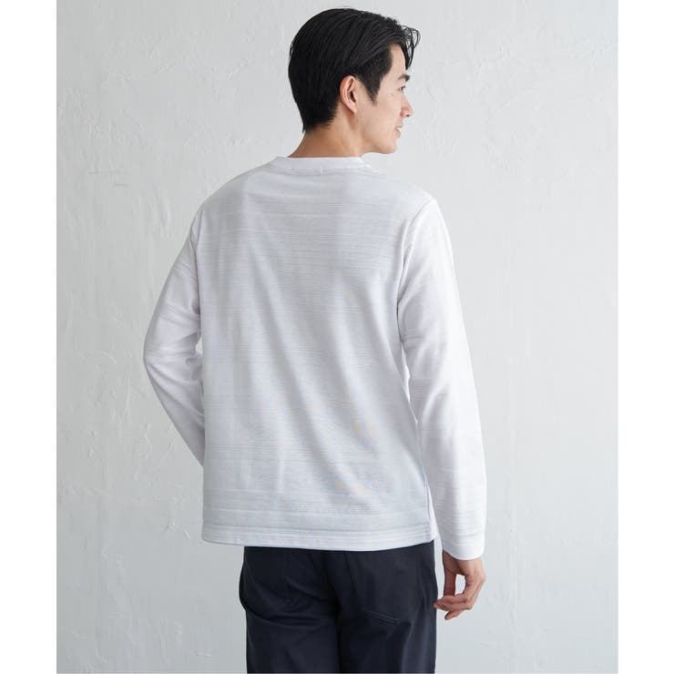 ランダムリップルボーダーロンＴ | ikka  | 詳細画像17 