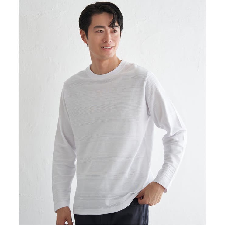 ランダムリップルボーダーロンＴ | ikka  | 詳細画像2 