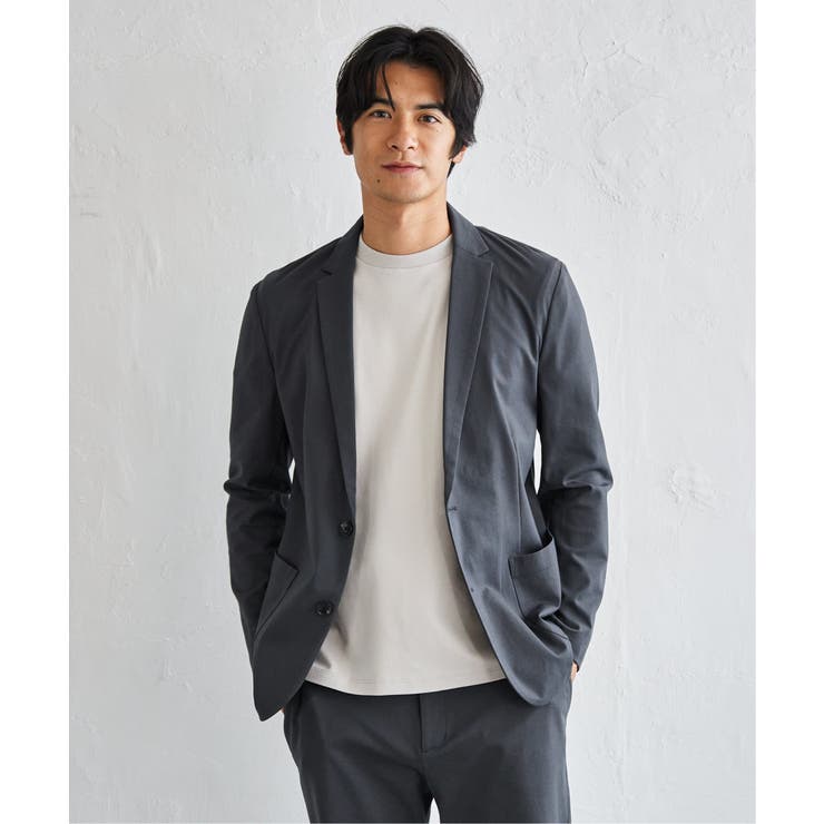 冷感ポンチジャケットTシャツ | ikka  | 詳細画像22 