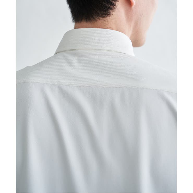 GOKU楽ワークワッフルスイスカラーシャツ | ikka  | 詳細画像33 