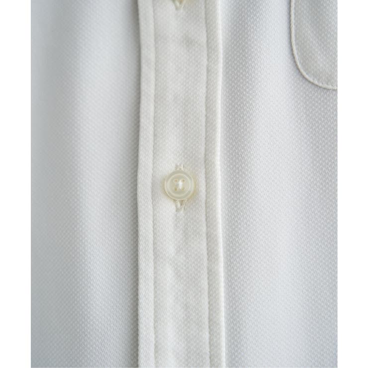 GOKU楽ワークワッフルスイスカラーシャツ | ikka  | 詳細画像35 