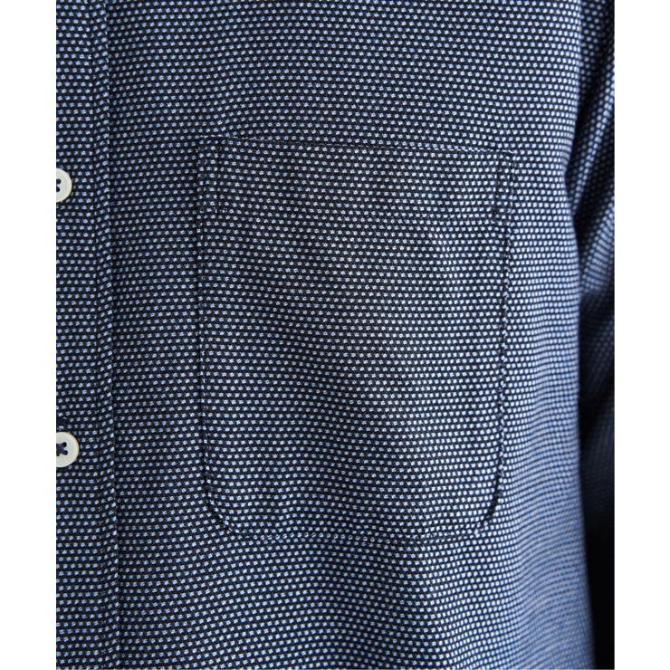 デニムライクスイスカラーシャツ | ikka  | 詳細画像27 